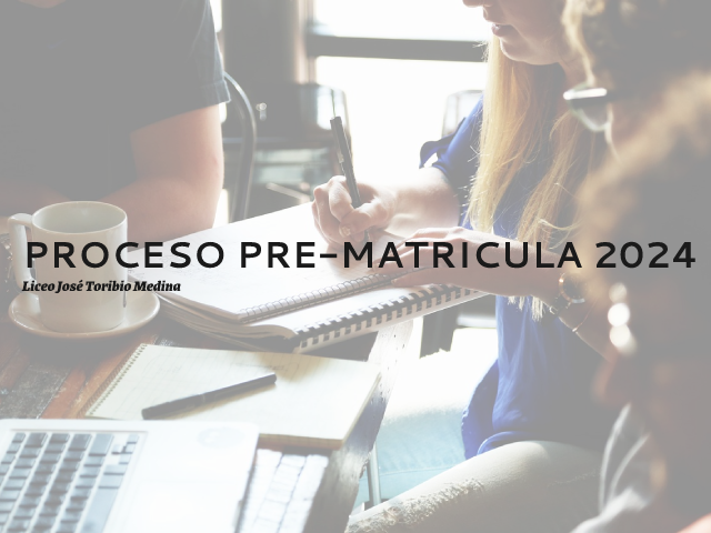 PROCESO PRE-MATRICULA 2024