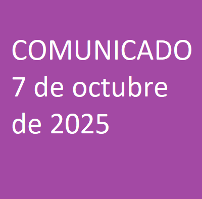 COMUNICADO 7 de octubre de 2025
